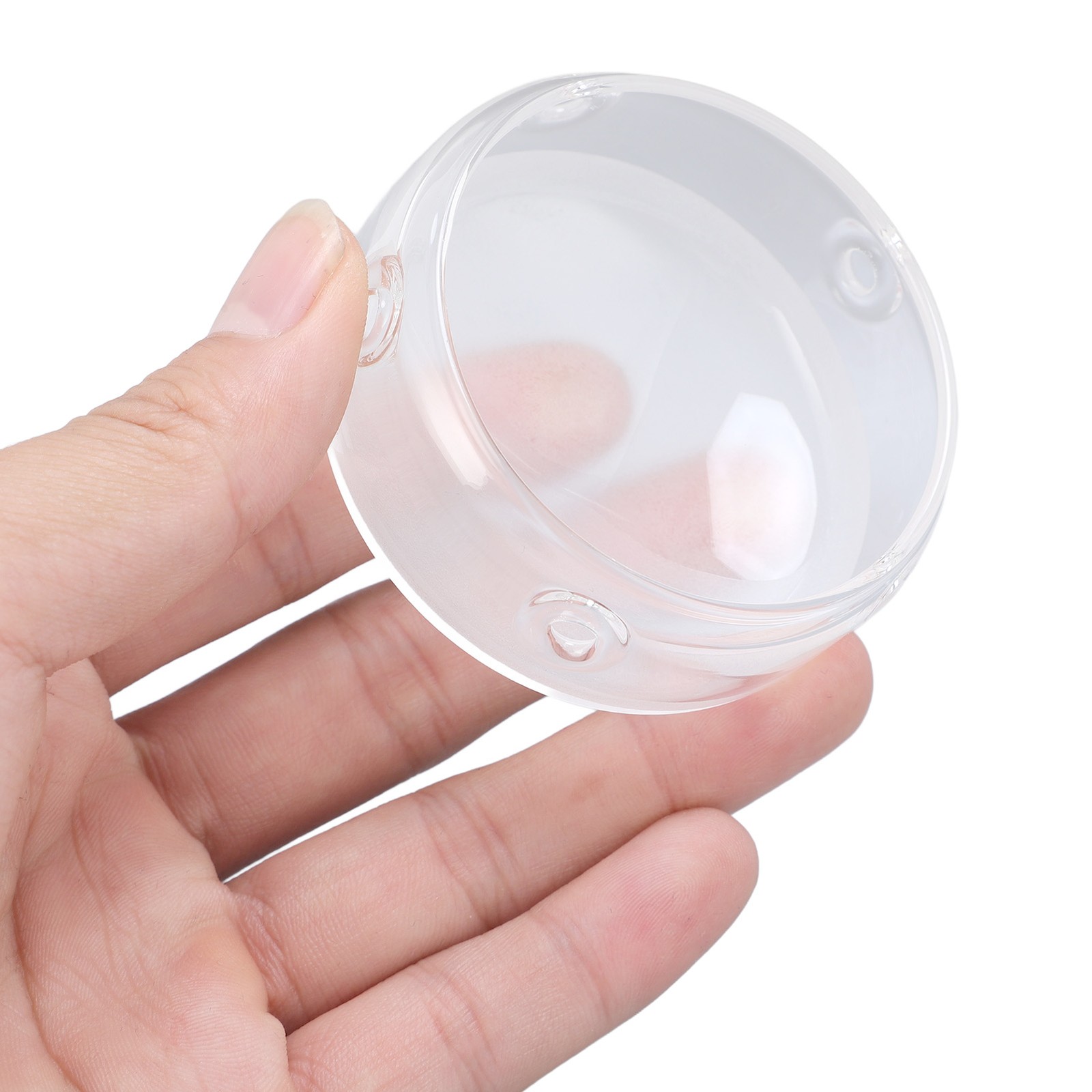 ­Glass Light Dome Protectors Covers Circular Lampshade Protective Glass Dome