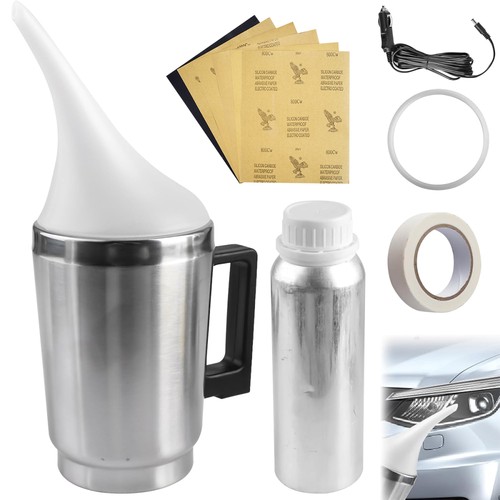 100ml Professional Headlight Treatment Kit / Steaming / Repair / Steamer EU - Picture 19 of 20