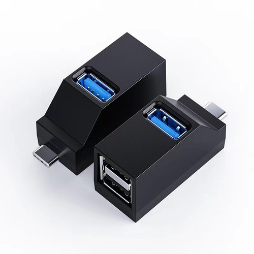 High Speed USB 3.0 HUB Adapter Extender Mini Splitter Box 3 Port Data Transf _tm - Afbeelding 13 van 18