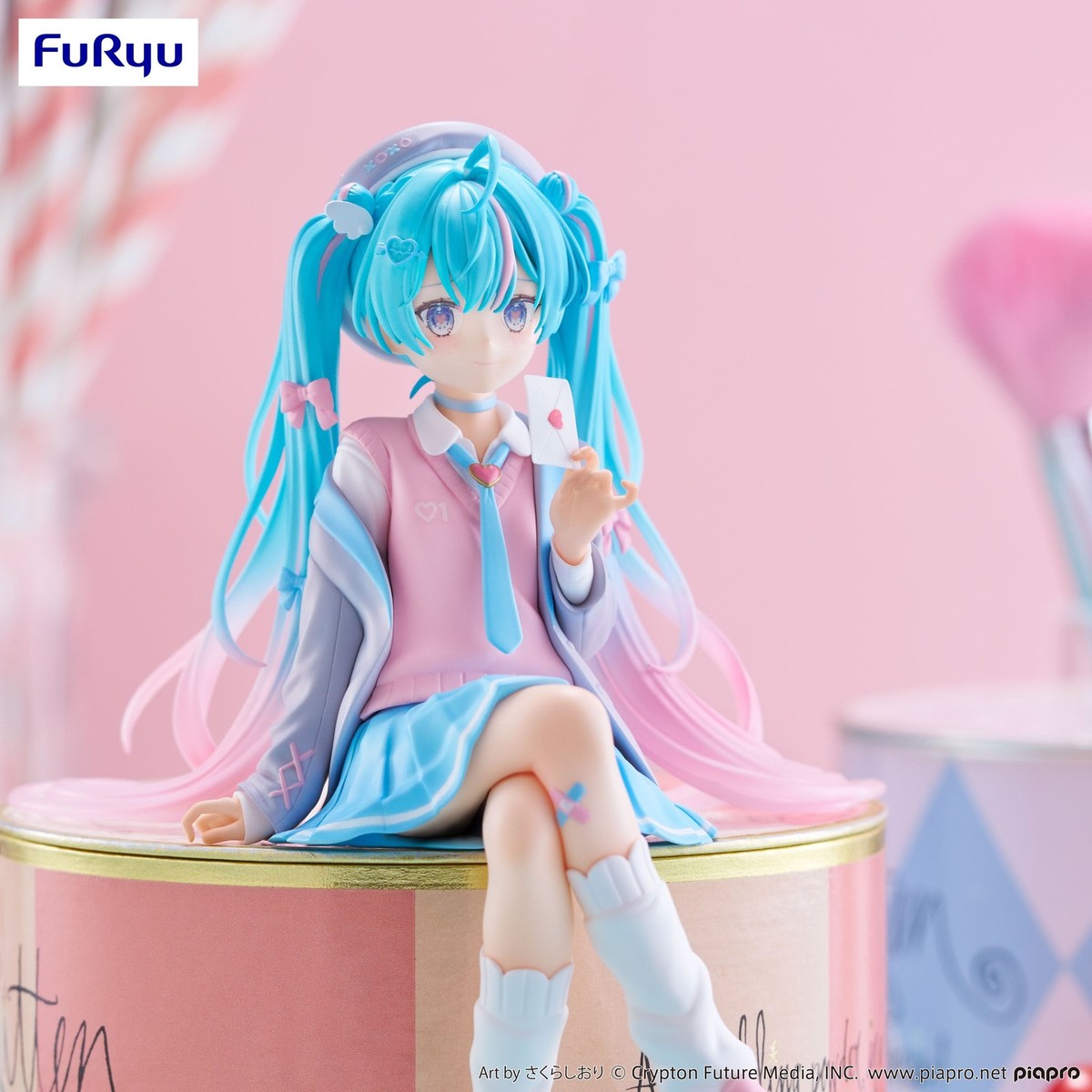 FuRyu Hatsune Miku Noodle Stopper Figure Love Blazer | eBay