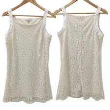 Halo Sleeveless Short Lace Dress Size medium
