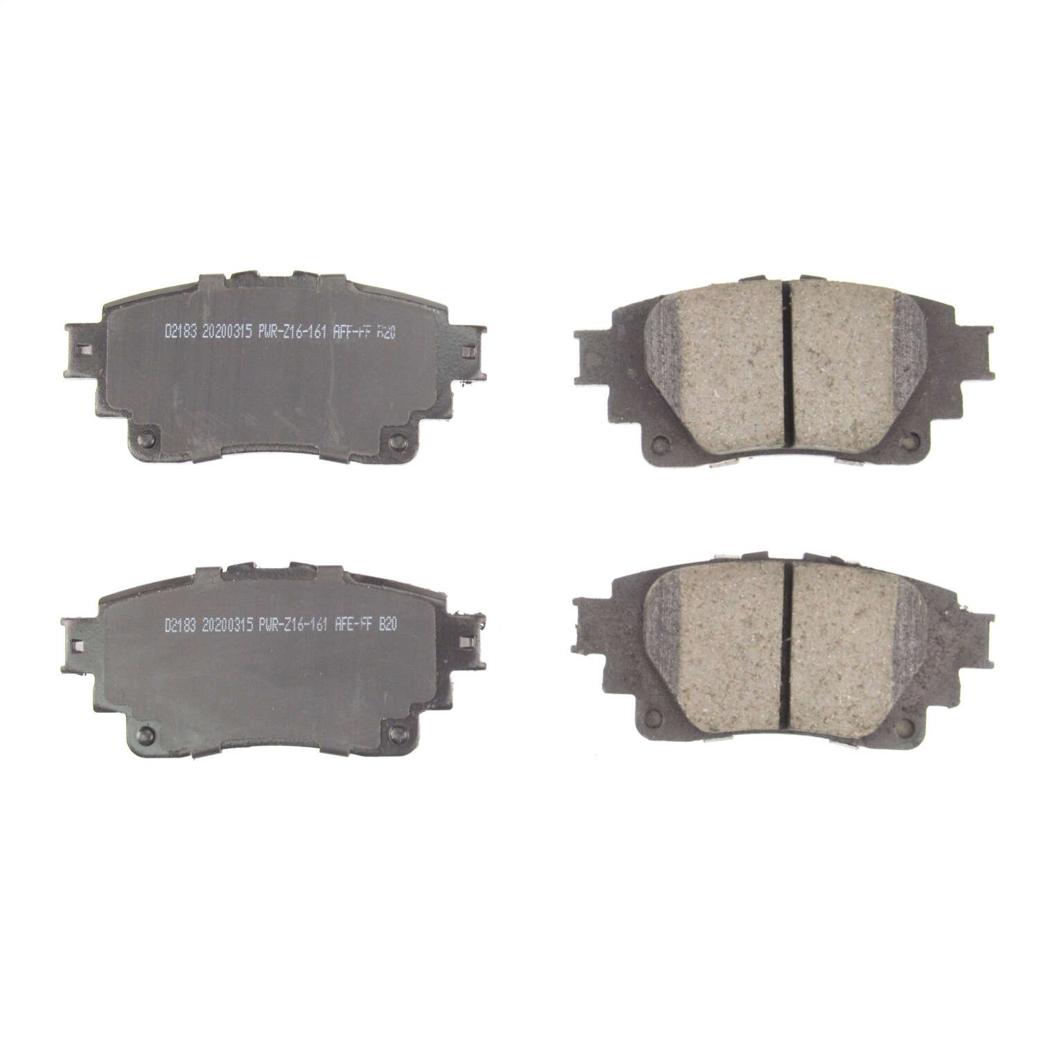 PowerStop 16-2183 Disc Brake Pad Set For 19-22 Toyota Corolla