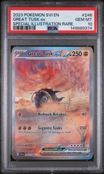 Great Tusk ex 246/198 Special Illustration Rare Scarlet & Violet Base Set
