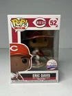 Funko Pop MLB Eric Davis #52 Reds Great American Ball Park Exclusive w/ Box