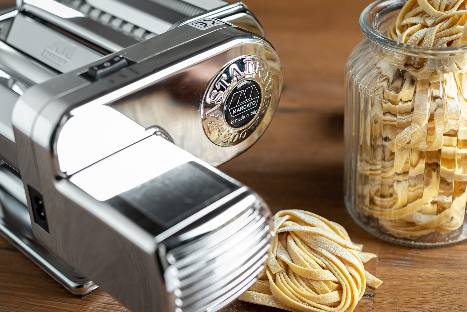 Marcato Atlas 150 Atlasmotor Electric Pasta Machine, Silver