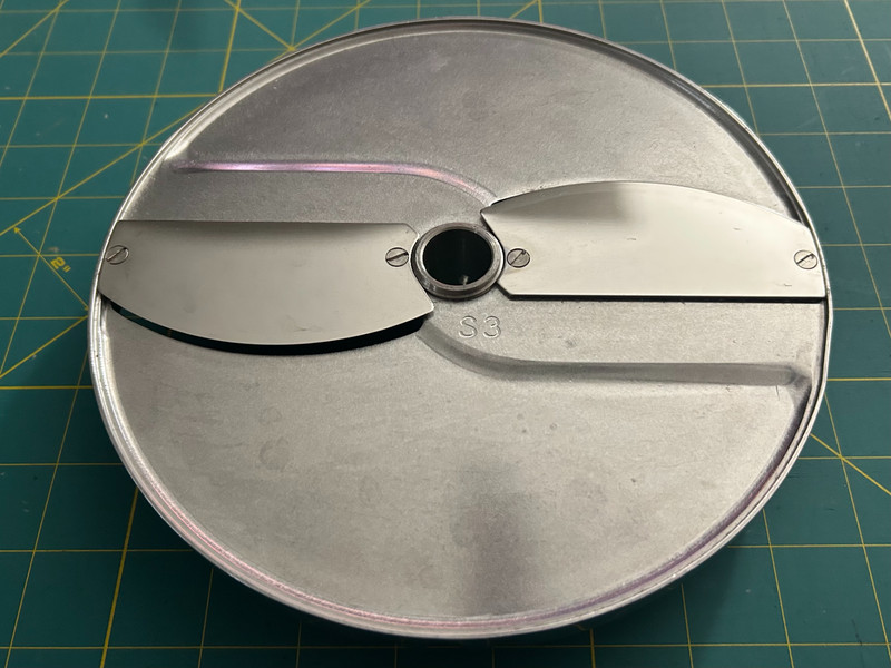 Hobart 01-502402 Slicer Plate S3 3mm 1/8" Genuine OEM Mannhart Part New