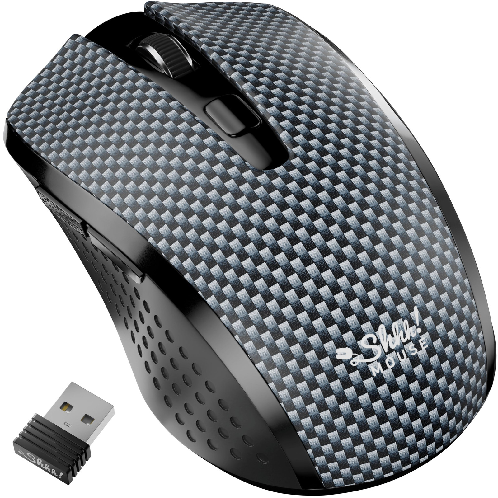 Silent Wireless Mouse for Laptop with USB Receiver – Noise-Free Design