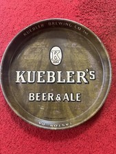 Kuebler's Beer & Ale beer tray - Kuebler Brewing Co.  Easton PA - circa 1932