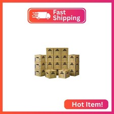 Bankers Box 20-Pack Medium Classic Moving Boxes with Reinforced Handles