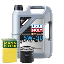 Motoröl 5W30 LIQUI MOLY Leichtlauf Special Tec 5L +MANN Ölfilter