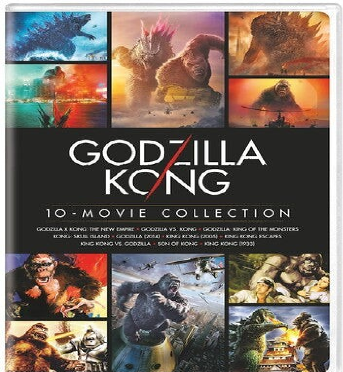 Warner Home Video Godzilla/Kong 10Movie Collection (DVD) | eBay