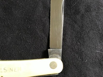 Vintage Robert Klass 'Kissing Cranes' Fruit & Bread knife