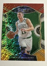 2020 Select Concourse Red Orange Shimmer Prizm Payton Pritchard Rookie Celtics