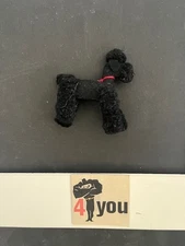 VF VERY FINE ORIGINAL GERMAN VINTAGE BILD LILLI POODLE IN BLACK HAUSSER