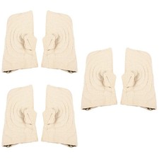 Portable Cotton Kiln Mittens Comfortable Insulated Gloves for Heat Resistance