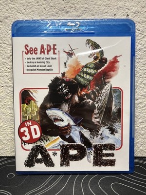 Ape (Aka A.P.E.) (Blu-ray 3D, 1976) New Sealed