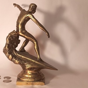 希少　マーボロイヤル　サーフィン　特大　トロフィー　1983 ビンテージ Vintage Surf Trophy | eBay