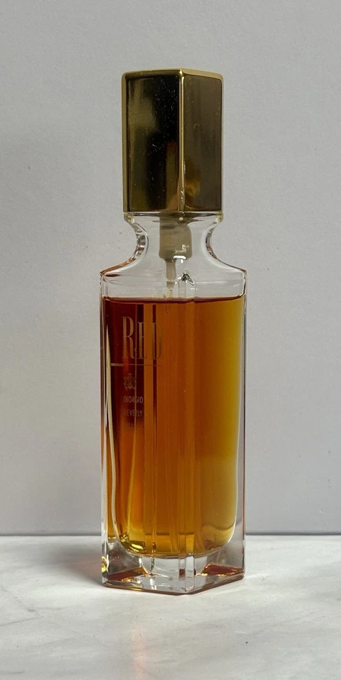 RED By Giorgio Beverly Hills 1.7oz/50ml Extraordinary Spray Cologne VTG SEE FILL - Image 2 of 4