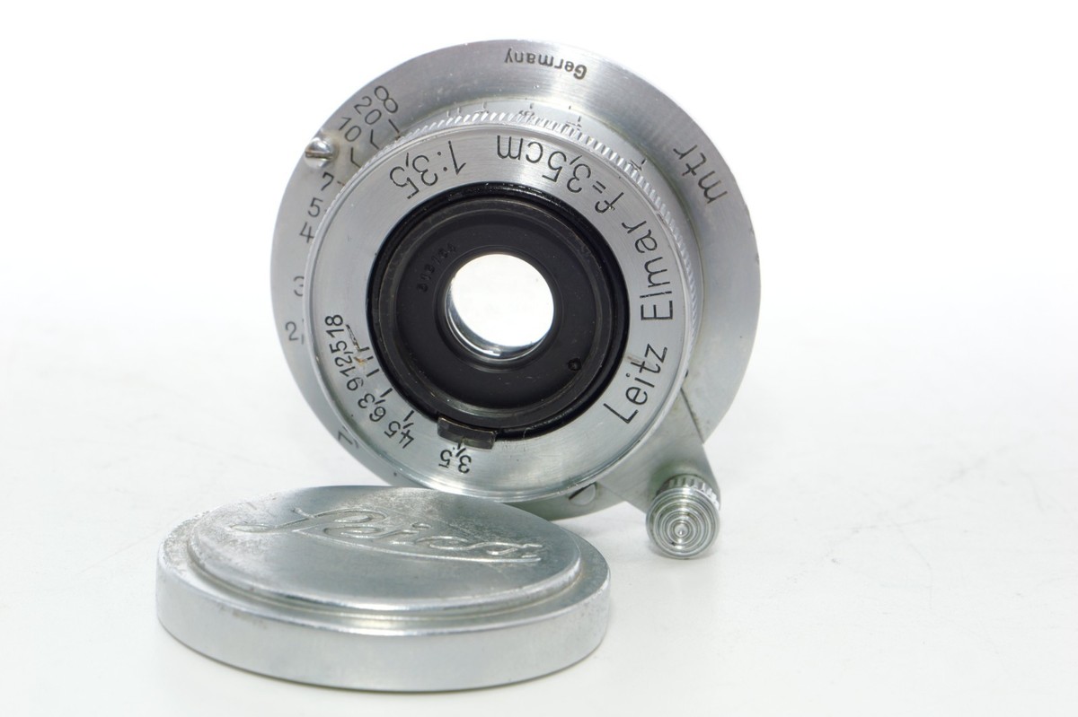 Leica Elmar 3.5cm f3.5 COATED Compact Wide-Angle Lens. LTM . Caps