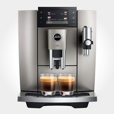 E8 Midnight Silver (ED) Kaffeevollautomat Kaffeemaschine Kaffeezubereiter 1450 W
