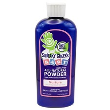Baby Powder 5oz  Organic  Unscented Talc-Free and All Natural Powder  Ef...