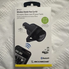 Scosche BTFREQ Wireless Hands-Free Car Kit (2 USB Charging Ports)