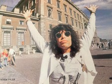 Steven Tyler, Aerosmith, Full Page Vintage Pinup