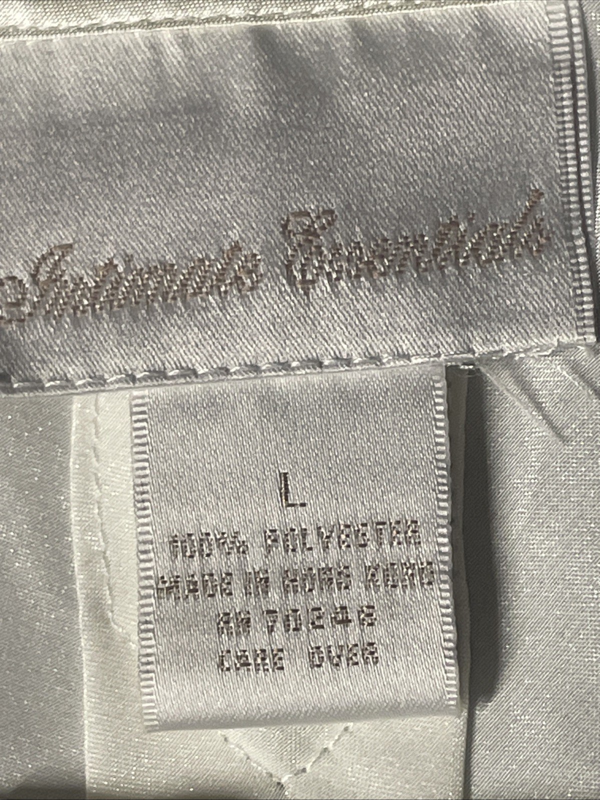 Intimidate Essentials White Silky Sleeveless Nigh… - image 9