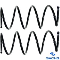 2X Fahrwerksfeder Sachs 998390 2 Federn Satz Federnsatz FüR Nissan