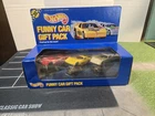 Hot wheels Car Set Vintage Funny Car Gift Pack 1990 By Mattel 🔥🔥