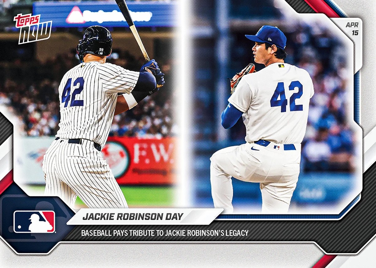 Jackie Robinson Day Shohei Ohtani Judge - 2026 MLB Topps NOW Card