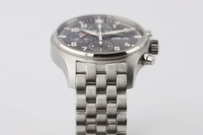 2023 IWC Pilot Spitfire Chronograph IW377719 43mm / Full Set / Spare Strap 4