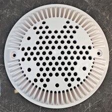 WG1048E White Pool Main Drain Cover Replaceme...