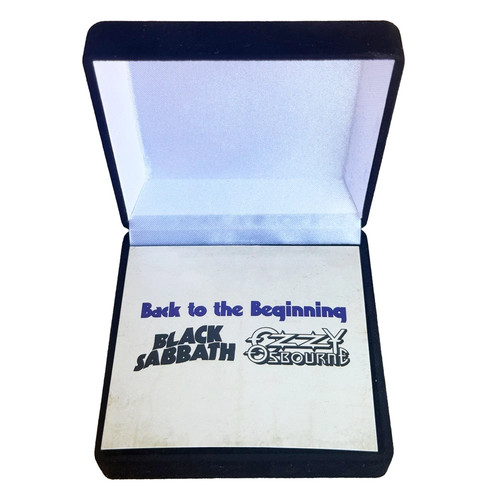 Black Sabbath Ozzy Osbourne Back To The Beginning Collectable Commemorative Coin - Picture 7 of 11
