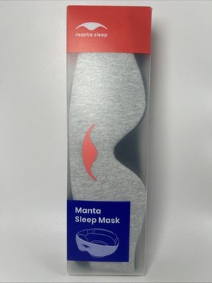 Manta Slim Sleep Mask Ultra Lightweight Blackout Eye Mask Travel Slim Comfort