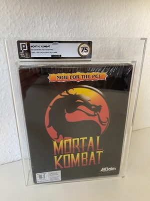 MORTAL KOMBAT - PC/3.5'' FLOPPY - BIG BOX - NEW - SEALED - PIXEL 75 - NO VGA