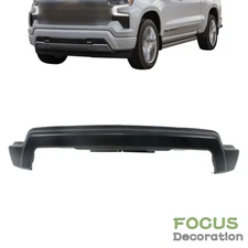 85103442 For Chevy Silverado 2022-2024 Front Bumper Face Bar Split Black Steel