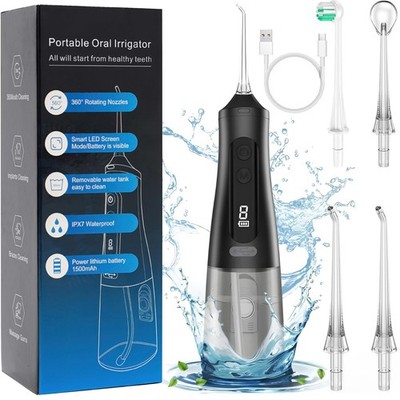 Munddusche Testsieger 2026 Zahndusche Water Flosser Munddusche Reise Kabellos+