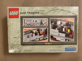 LEGO Trains: Santa Fe Cars-Set I (10025)-Brand New In Factory Sealed Box
