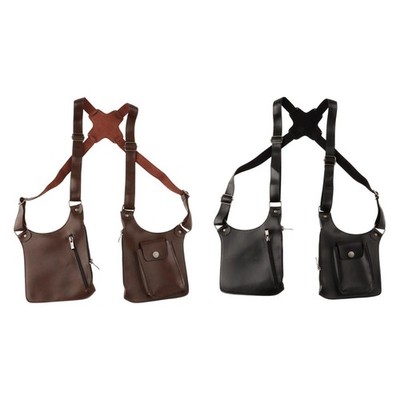 Doppelte Schulter Achseltasche, Brieftasche, Holster Tasche für