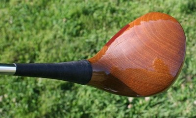 Pro File Oil Hardened Persimmon # 1 Wood Driver Dynamic Stiff Steel Shaft