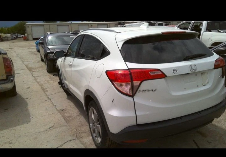 Parasol conductor izquierdo Honda HR-V 2016-2022 con conjunto de iluminación gris fabricante original Foto 4 de 4