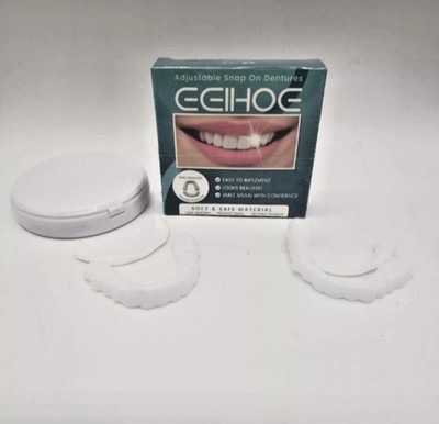 Zahnaufhellung Zahnweiß Bleaching Adjustable Snap On Dentures EEIHOE