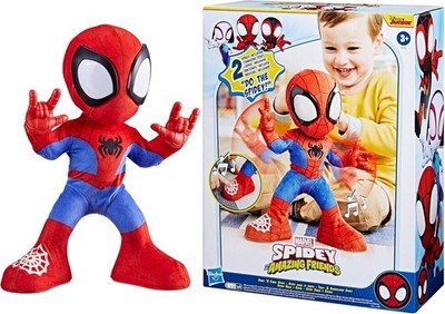 Marvel Spidey and His Amazing Friends Dance 'N Crawl Spidey Interactive Plush