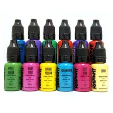 Radiant Colors Sweet Wild 12 Color Tattoo Ink Set - 1/2oz bottles