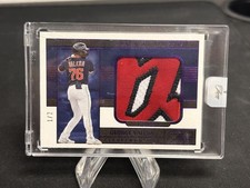 GEORGE VALERA 2023 PANINI THREE AND TWO JUMBO 3-COLOR PATCH /2 GUARDIANS