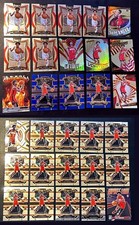 Amen Thompson (30) Card Lot 2021-23 Panini Select Revolution 24 Rookies Red Hot