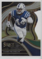 2023 Panini Select Club Level Black & Green Prizm Die-Cut Zaire Franklin 0d7t