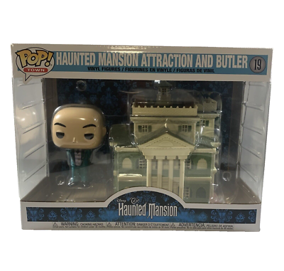PoP! Town Funko Haunted Mansion Attraction & Butler #19 Disney