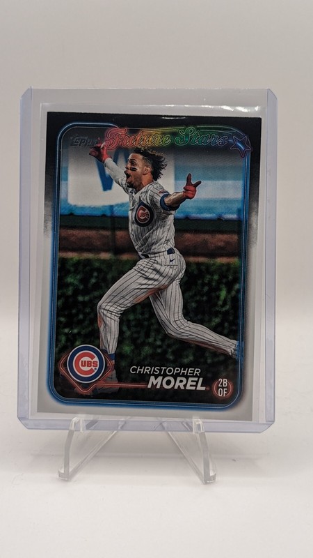 2024 Topps Series 1 #128 Future Stars Christopher Morel MLB Chicago Cubs